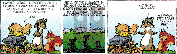 Over the Hedge on Friday October 23, 2020 Comic Strip