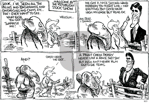 Pat Oliphant on Wednesday September 21, 2011 Comic Strip