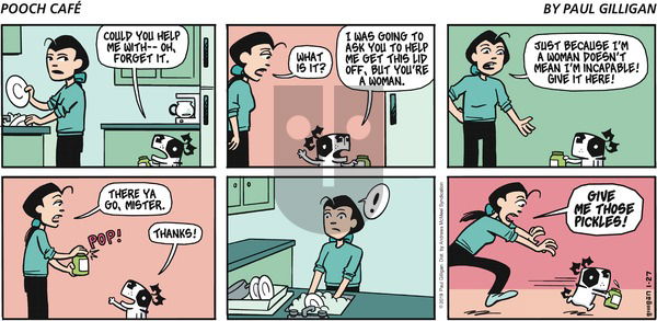 Pooch Cafe on Sunday January 27, 2019 Comic Strip
