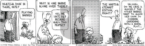 Non Sequitur on Tuesday August 25, 1998 Comic Strip