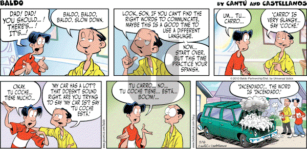 Baldo - Sunday May 16, 2010 Comic Strip