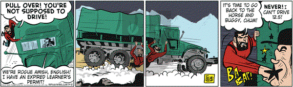 Rip Haywire on Wednesday September 12, 2012 Comic Strip