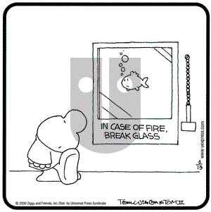 Ziggy - Monday March 13, 2000 Comic Strip