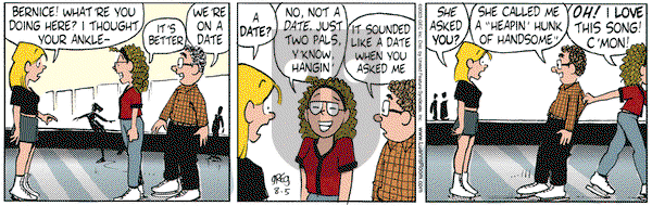 Luann on Tuesday August 5, 2003 Comic Strip