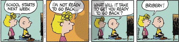 Peanuts - Friday August 30, 2024 Comic Strip