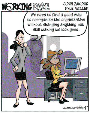 Working Daze on Monday January 3, 2005 Comic Strip