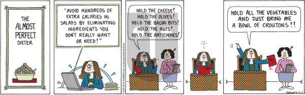 Cathy Classics - Thursday February 5, 2009 Comic Strip