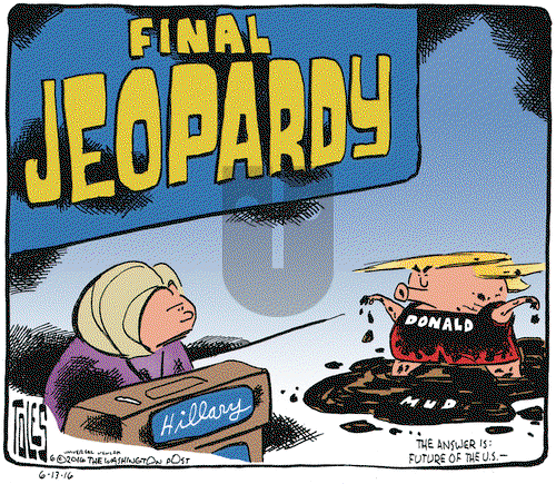 Tom Toles on Monday June 13, 2016 Comic Strip