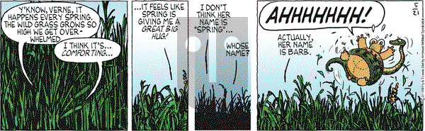 Over the Hedge on Tuesday May 21, 2019 Comic Strip