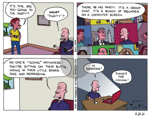 Ted Rall on Friday April 23, 2021 Comic Strip