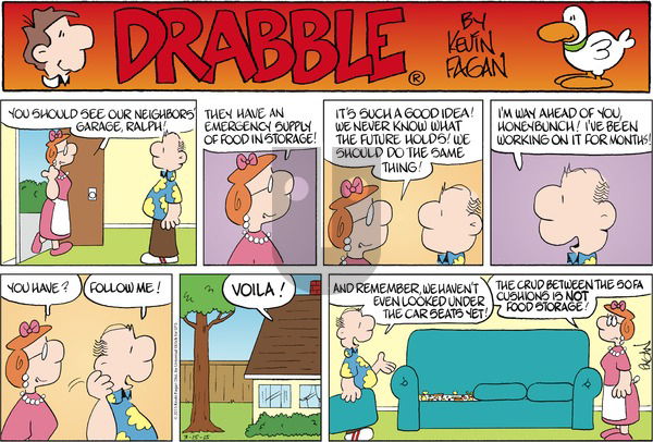 Drabble on Sunday March 15, 2015 Comic Strip