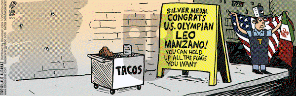 La Cucaracha on Monday August 27, 2012 Comic Strip