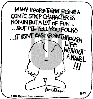 Ziggy on Thursday August 19, 1971 Comic Strip