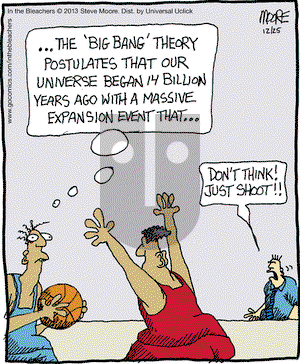 In the Bleachers on Wednesday December 25, 2013 Comic Strip