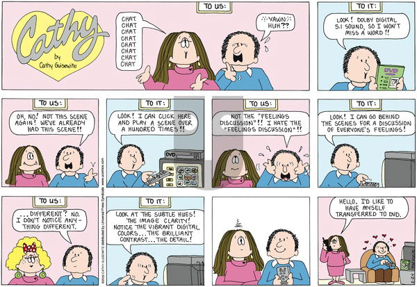 Cathy Classics - Sunday February 25, 2024 Comic Strip