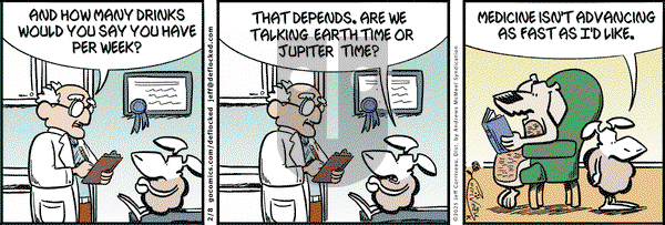 DeFlocked on Saturday February 8, 2025 Comic Strip