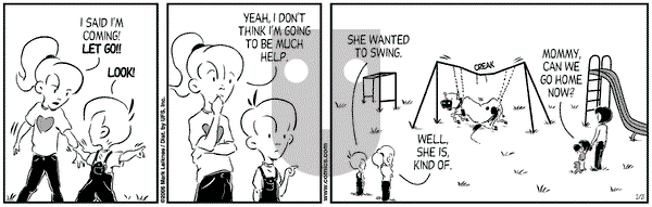 Cow and Boy Classics on Tuesday February 21, 2006 Comic Strip
