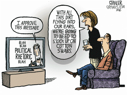 Jeff Stahler on Tuesday August 23, 2016 Comic Strip