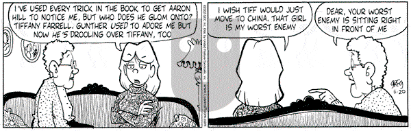 Luann on Wednesday November 20, 2002 Comic Strip
