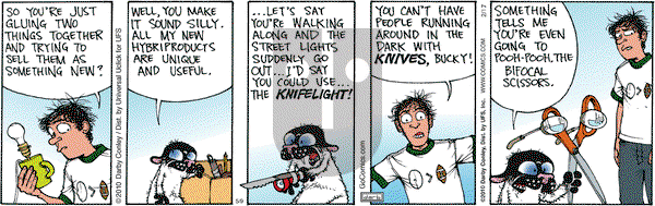Get Fuzzy on Wednesday May 9, 2012 Comic Strip