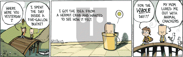 Wallace the Brave on Friday September 28, 2018 Comic Strip