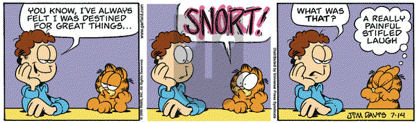 Garfield on Friday July 14, 2006 Comic Strip