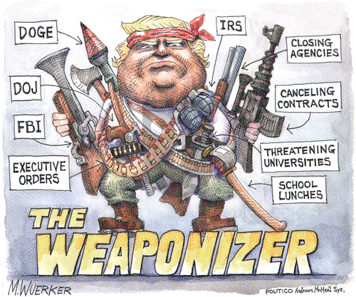 Matt Wuerker on Wednesday May 7, 2025 Comic Strip