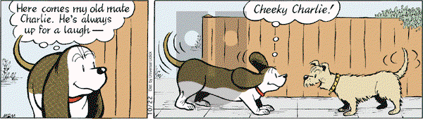 Fred Basset on Saturday October 22, 2011 Comic Strip