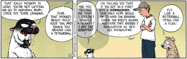 Get Fuzzy on Saturday June 7, 2003 Comic Strip