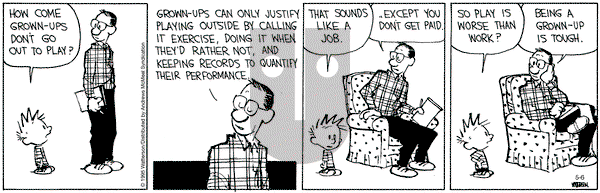 Calvin and Hobbes on Tuesday May 6, 2025 Comic Strip