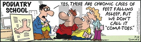 Frank and Ernest on Wednesday July 12, 2017 Comic Strip