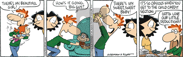 Baby Blues on Friday March 1, 2013 Comic Strip