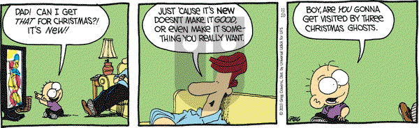 The Buckets on Friday December 20, 2013 Comic Strip