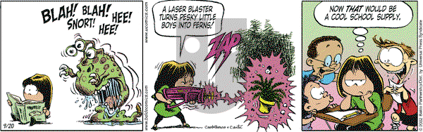 Baldo on Saturday November 9, 2002 Comic Strip