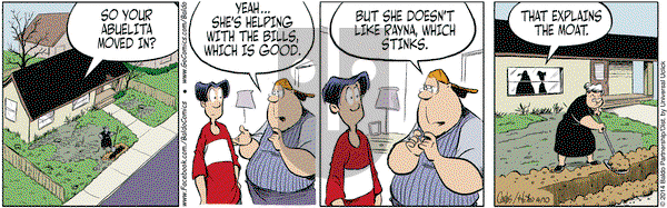 Baldo on Thursday April 10, 2014 Comic Strip