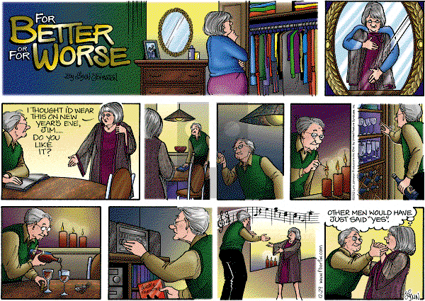 For Better or For Worse - Sunday December 29, 2002 Comic Strip