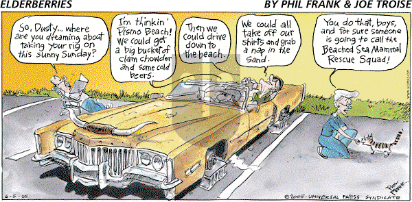 The Elderberries on Sunday June 5, 2005 Comic Strip