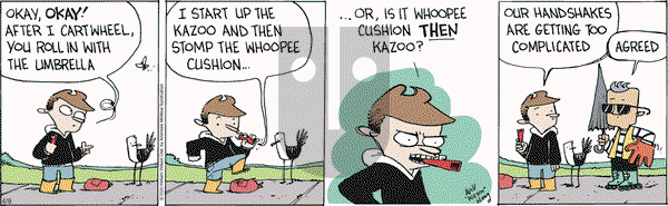 Wallace the Brave on Wednesday April 9, 2025 Comic Strip