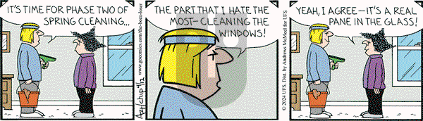 The Born Loser on Friday April 12, 2024 Comic Strip