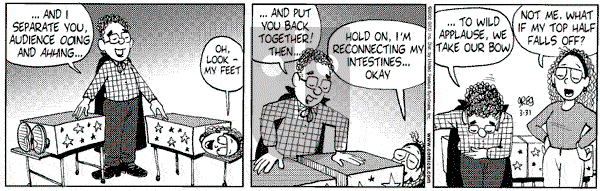 Luann on Friday March 31, 2000 Comic Strip