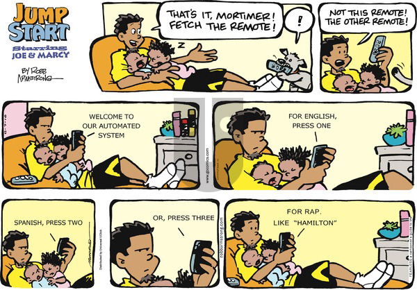 JumpStart on Sunday August 7, 2016 Comic Strip