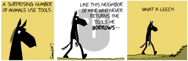 Dark Side of the Horse on Sunday March 11, 2018 Comic Strip