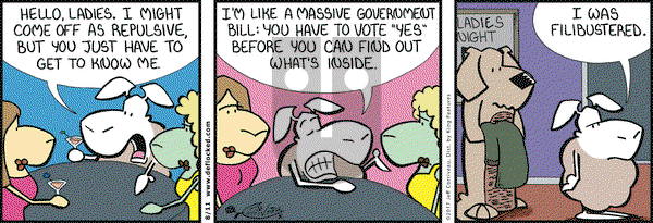 DeFlocked on Friday August 11, 2017 Comic Strip