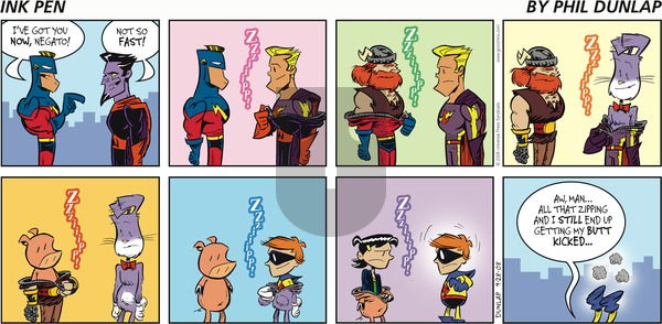 Ink Pen on Sunday September 28, 2008 Comic Strip