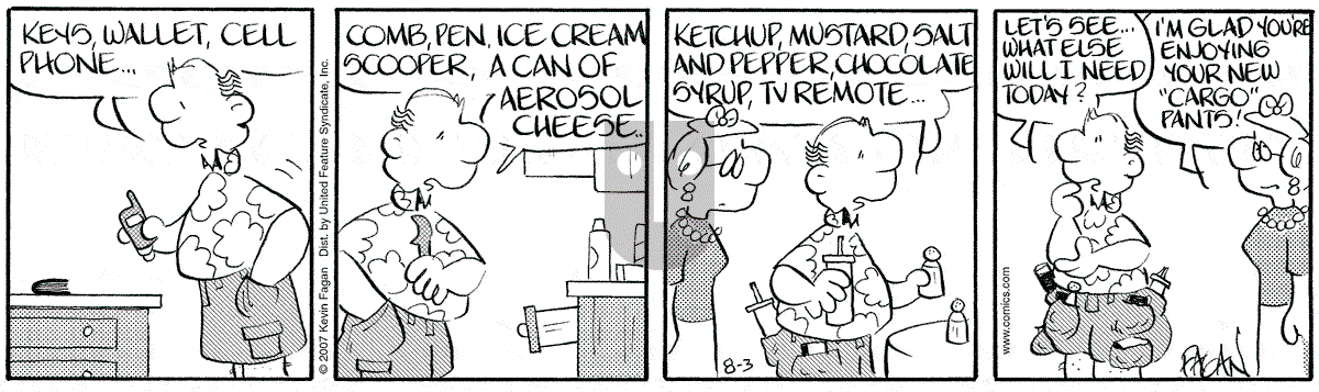 Drabble - Friday August 3, 2007 Comic Strip