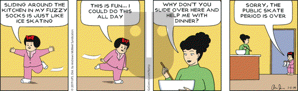 Nancy on Saturday January 5, 2019 Comic Strip