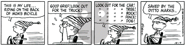 Peanuts on Thursday December 9, 1982 Comic Strip