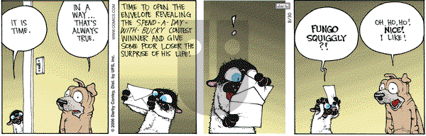 Get Fuzzy on Wednesday August 30, 2006 Comic Strip