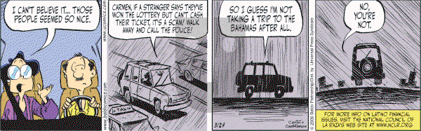 Baldo - Friday March 24, 2006 Comic Strip