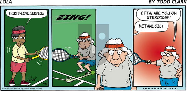 Lola on Sunday May 27, 2018 Comic Strip